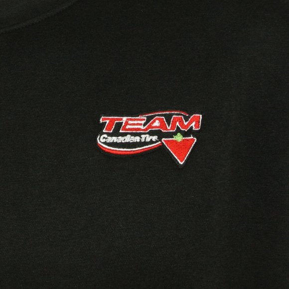 CANADIAN TIRE Team Store Employee Uniform Black Sweatshirt Shirt Size S Small - Picture 3 of 8